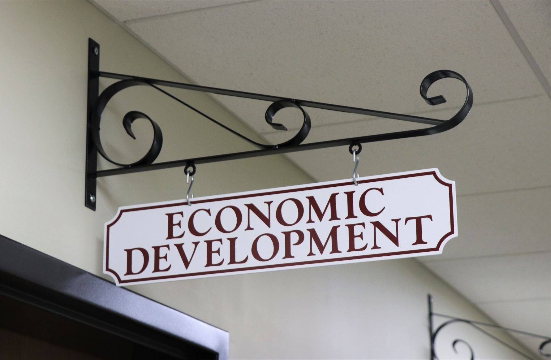 Economic Development sign